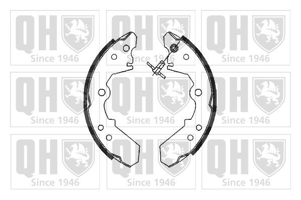 QUINTON HAZELL Piduriklotside komplekt BS768